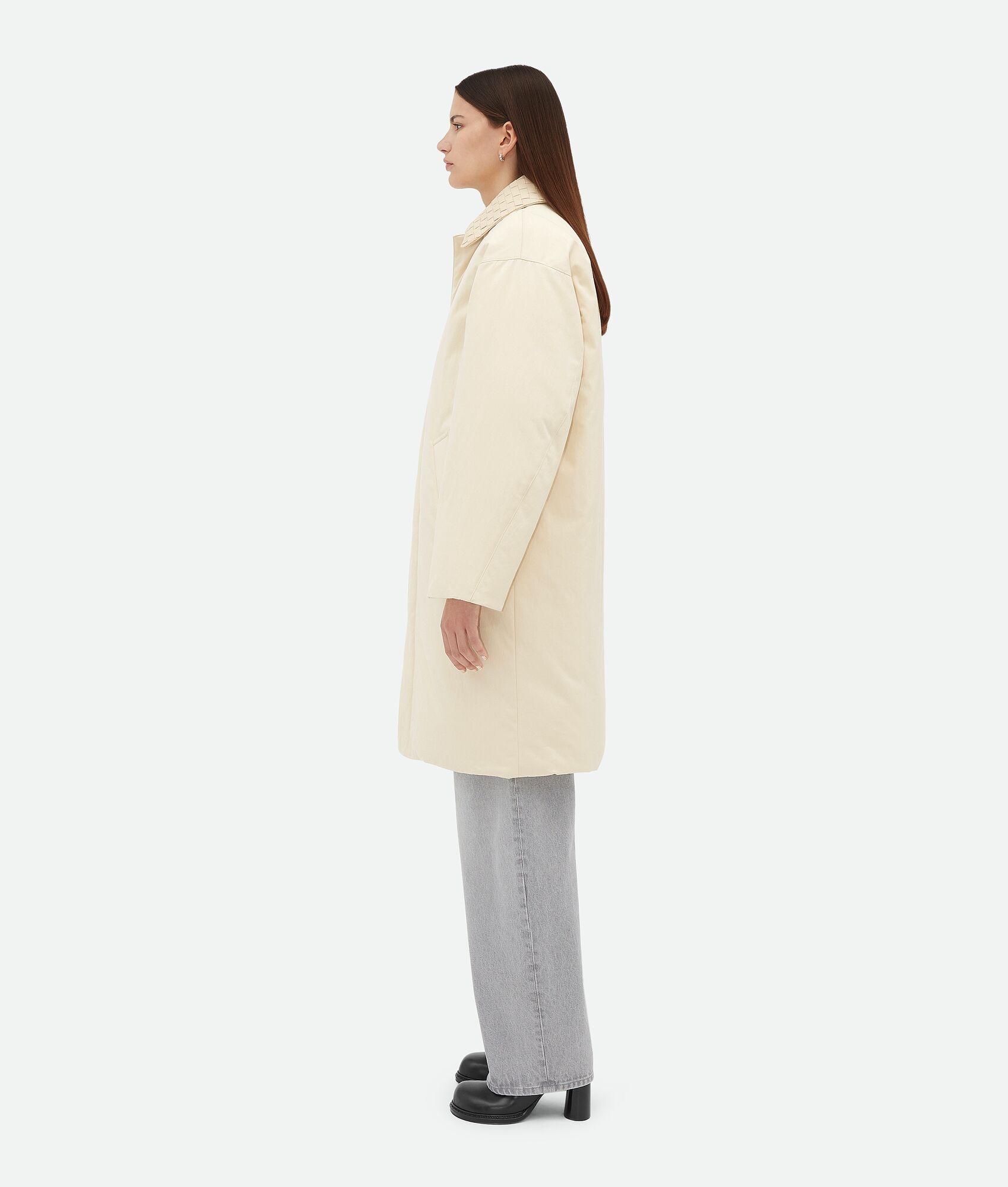 Cotton Twill Puffer Jacket - 2
