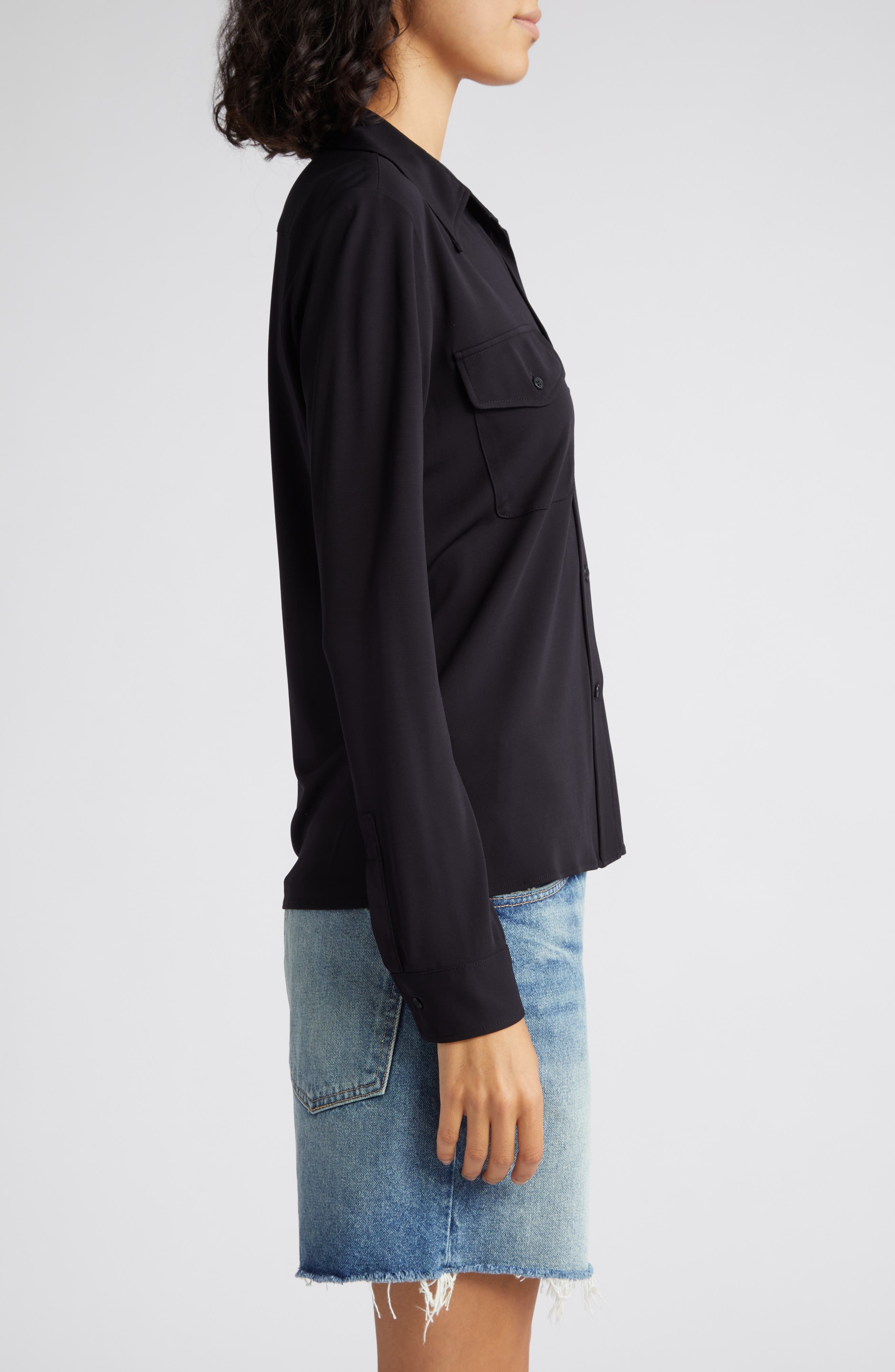 Aveline Pocket Button-Up Shirt - 4