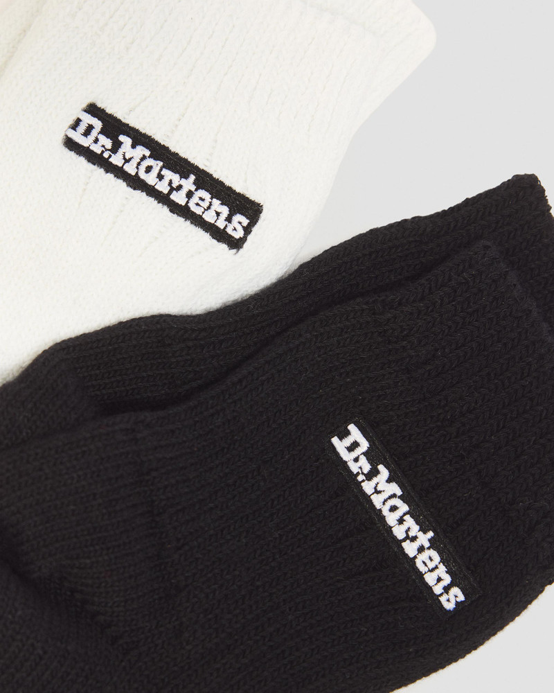 Short Logo Socks 2PK Organic Cotton Blend 4
