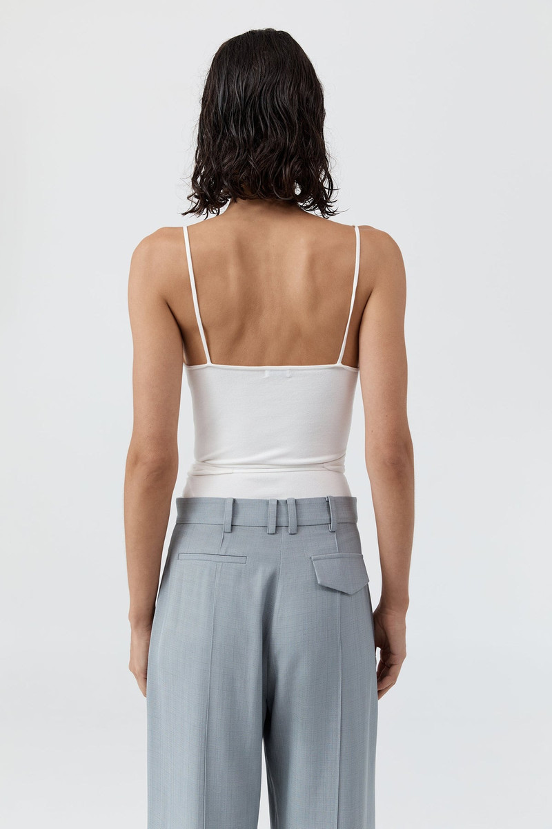 Ballerina Wrap Knit Top - Off White 5