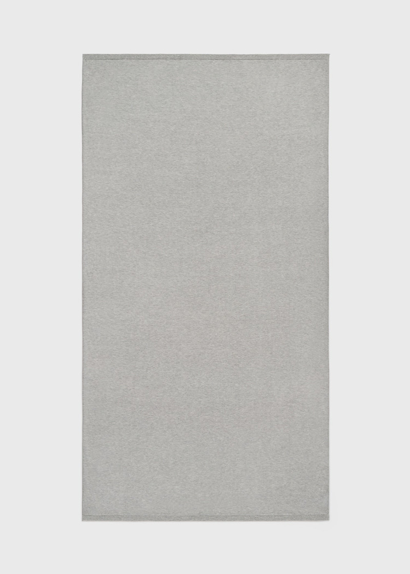 Fine knit sarong grey melange - 1