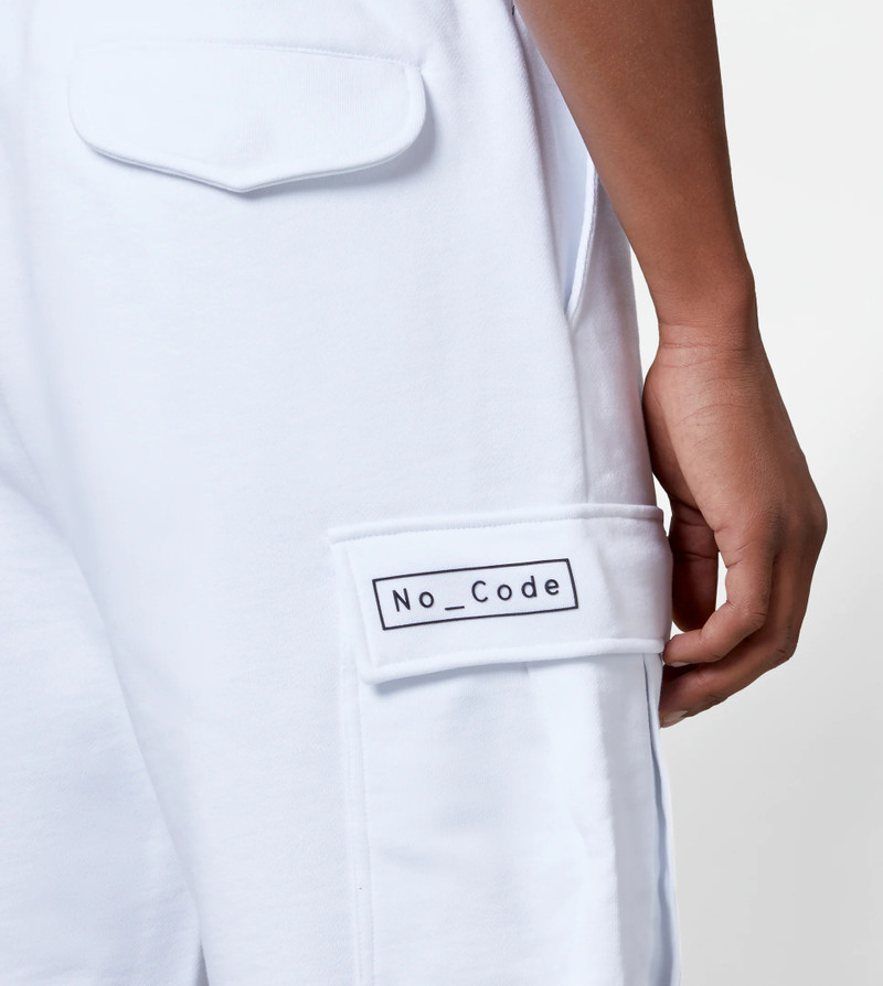 JOGGER SHORTS NO_CODE - WHITE 5