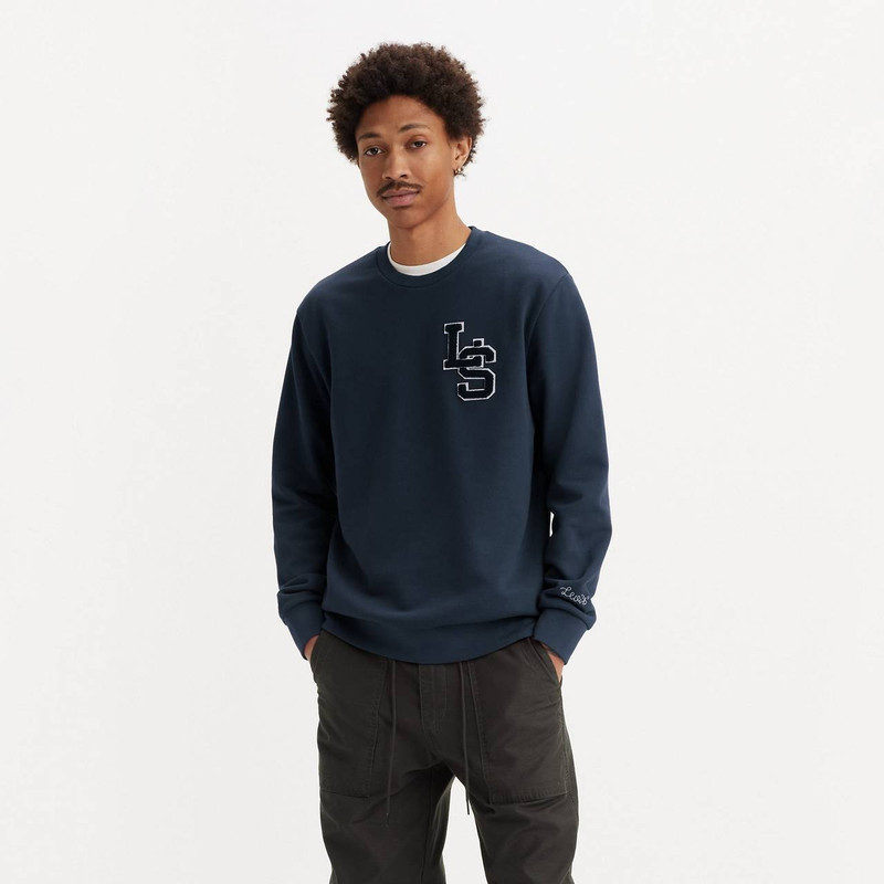 STANDARD FIT GRAPHIC CREWNECK SWEATSHIRT 2