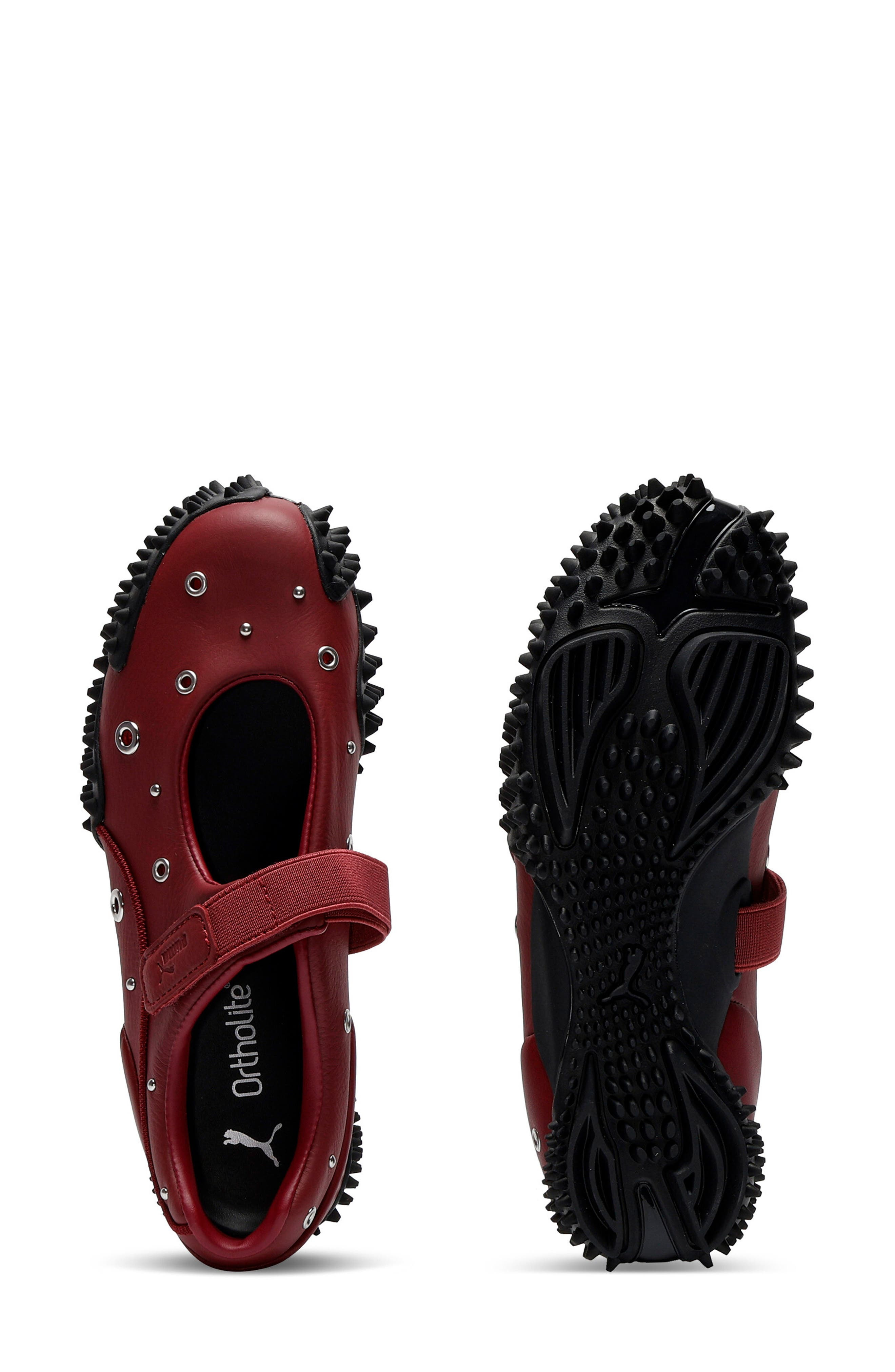 PUMA Mostro Fey Grommet Sneaker in Dark Jasper/Puma Black at Nordstrom - 3