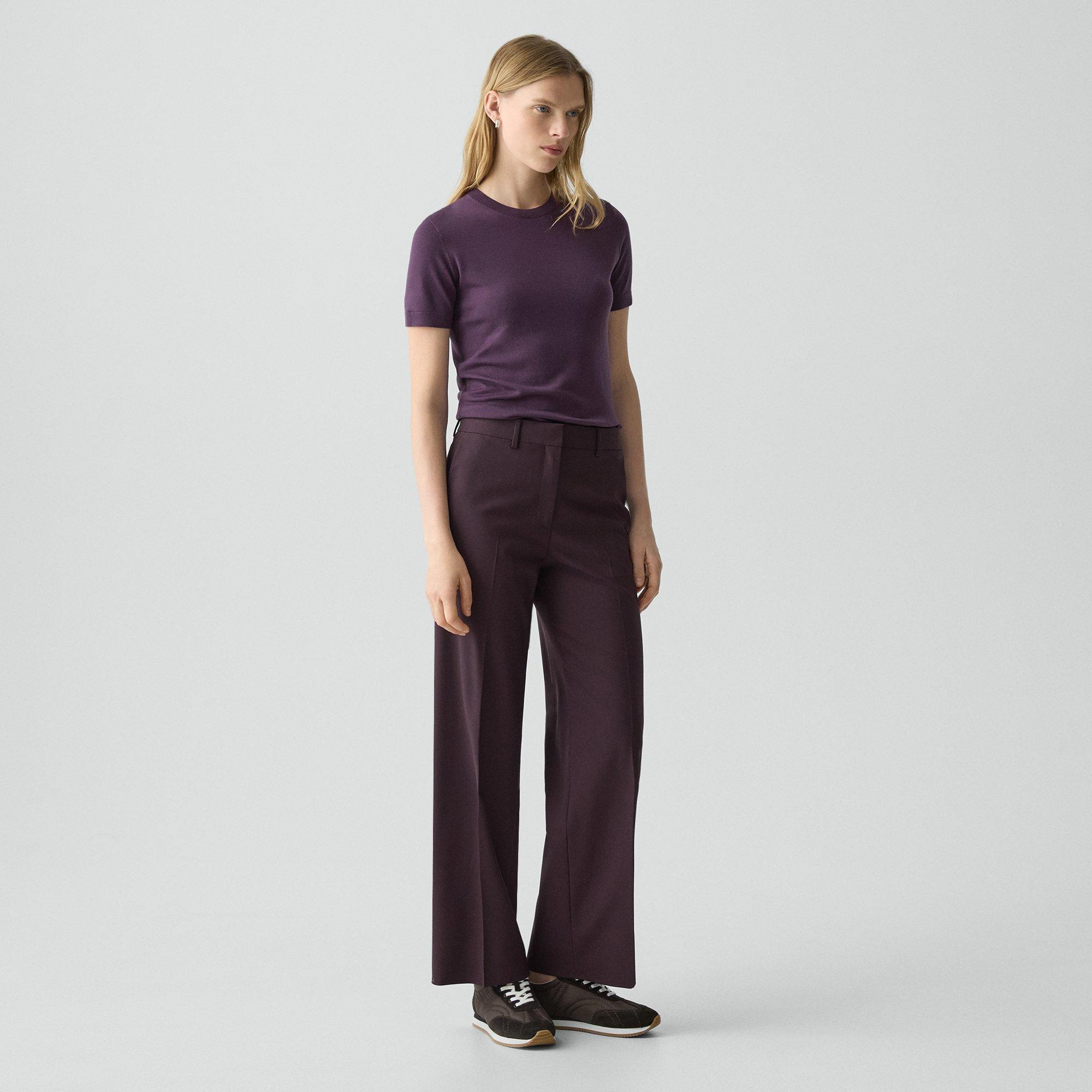 Classic Straight Pant in Good Wool - 3