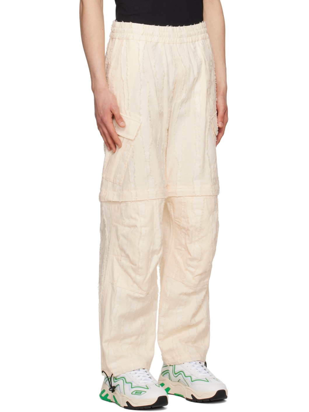 Off-White Striped Cargo Pants - 2