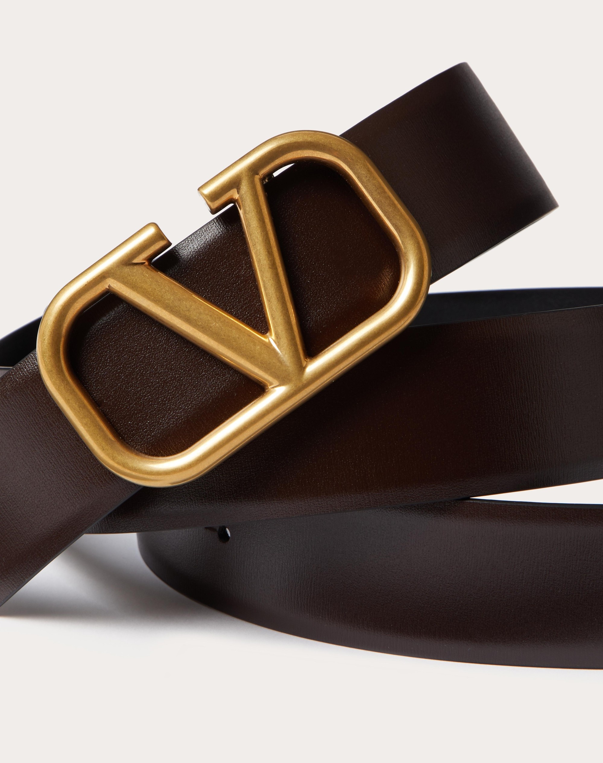 VLOGO SIGNATURE CALFSKIN BELT 40 MM - 3