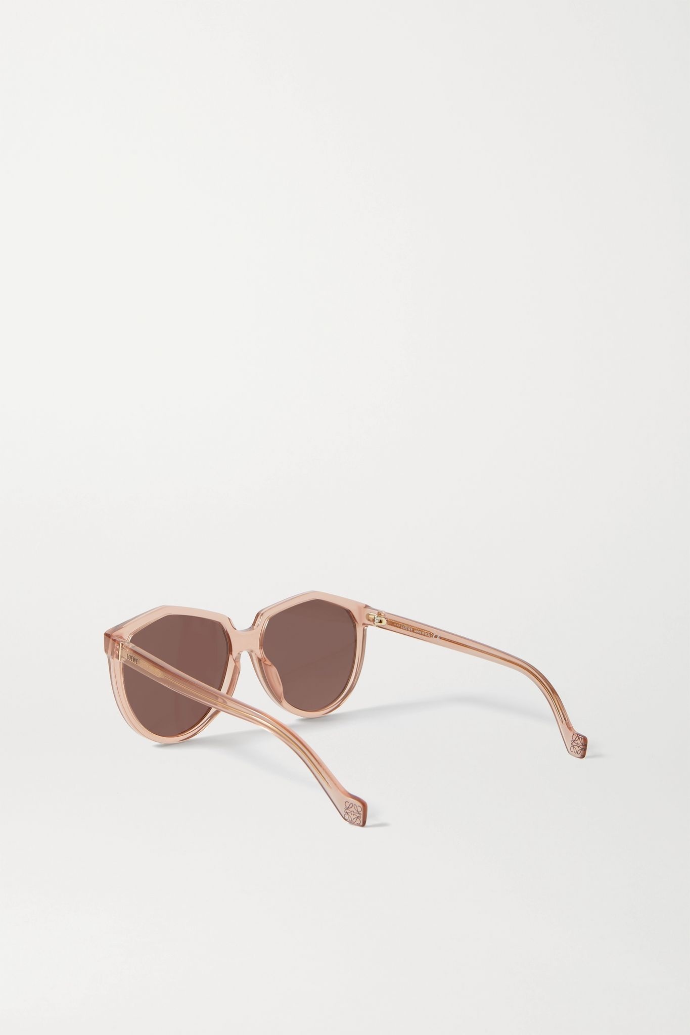 Round-frame acetate sunglasses - 3