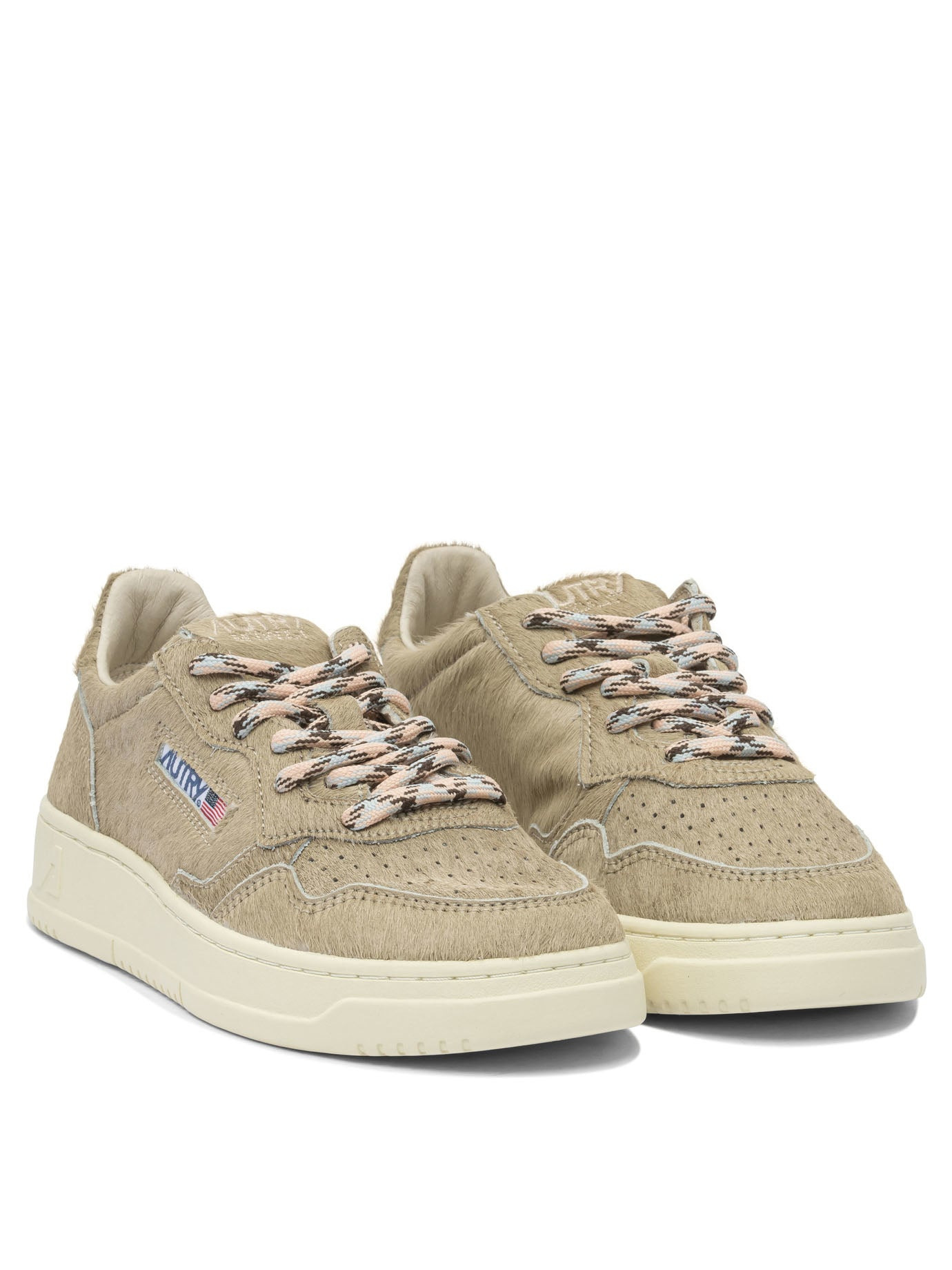 Medalist Low Wom Pony/Laces Beige Sneakers & Slip-On Beige - 2