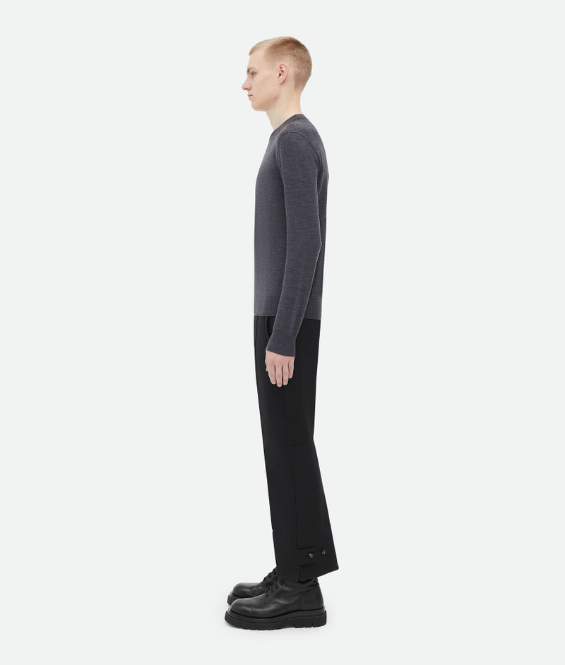 Bottega Veneta "bv" embroidery wool jumper outlook