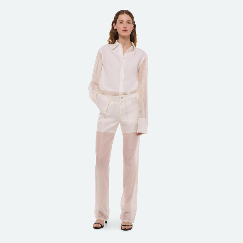 Helmut Lang SHEER BOOTCUT TROUSERS outlook