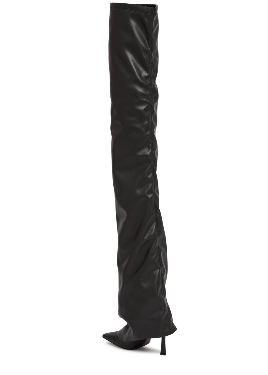 The Attico Robin 95 Gathered Over-the-knee Boots - 2