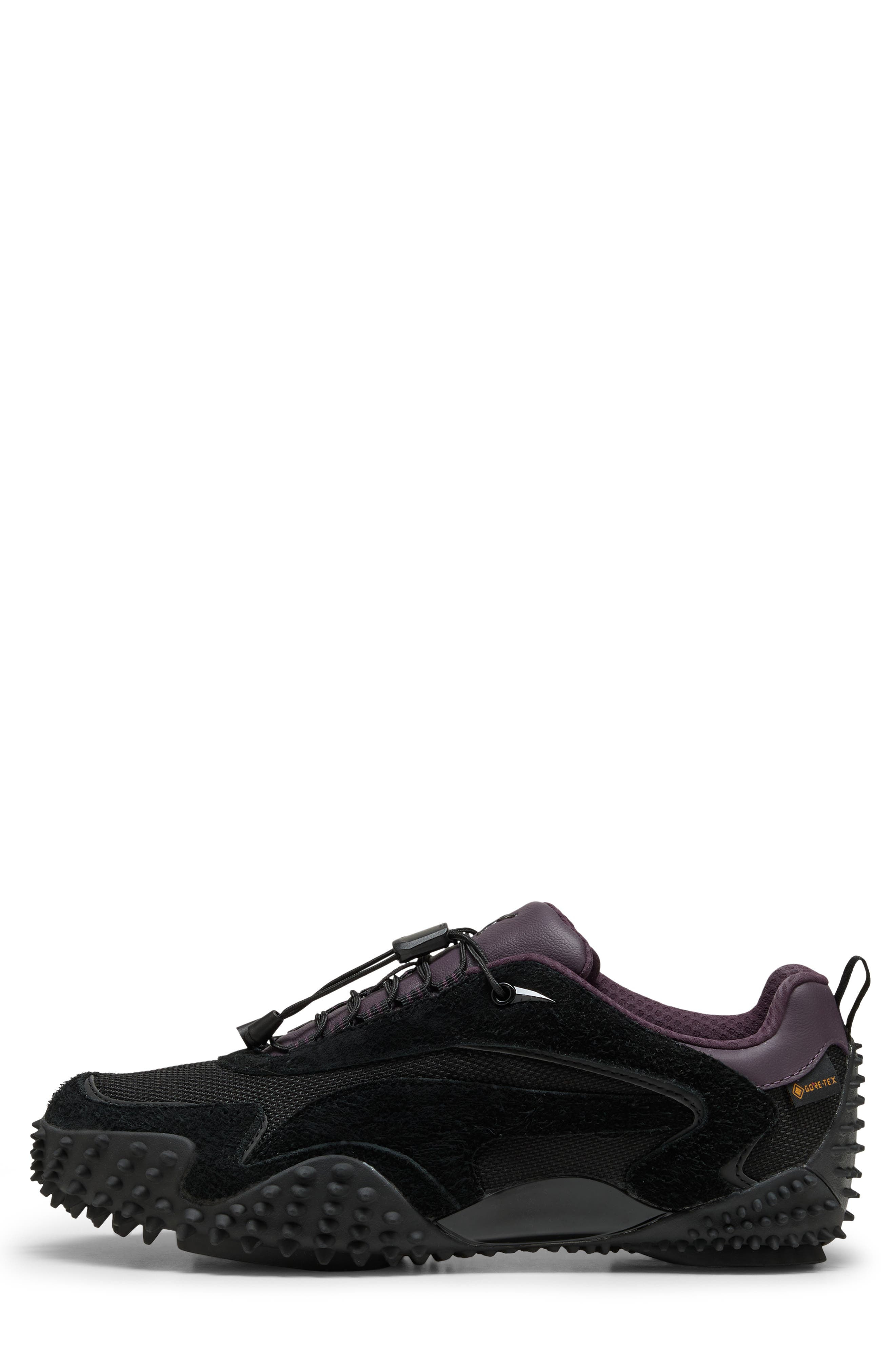 PUMA Gender Inclusive Mostro XC GTX Gore-Tex® Waterproof Sneaker in Puma Black/Midnight Plum at Nord - 4