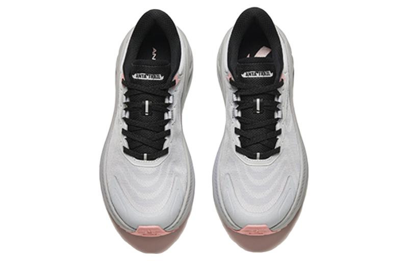 (WMNS) ANTA Running Series Sneakers 'Black White Pink' 122415531-5 - 4