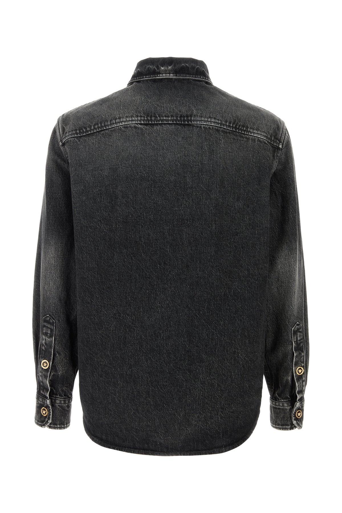Black denim shirt - 2