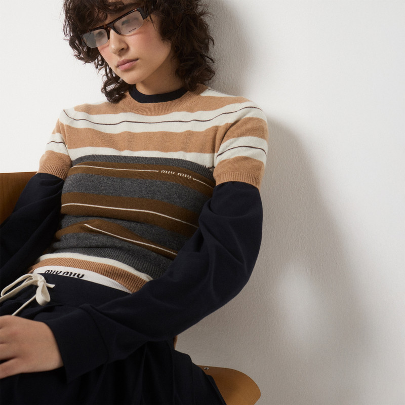 Miu Miu Cashmere top outlook