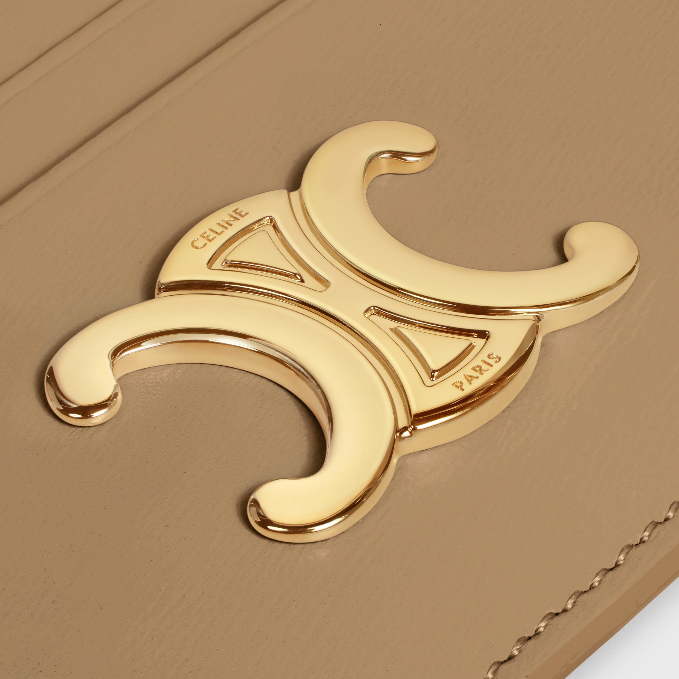 CARD HOLDER TRIOMPHE IN Shiny calfskin - 4