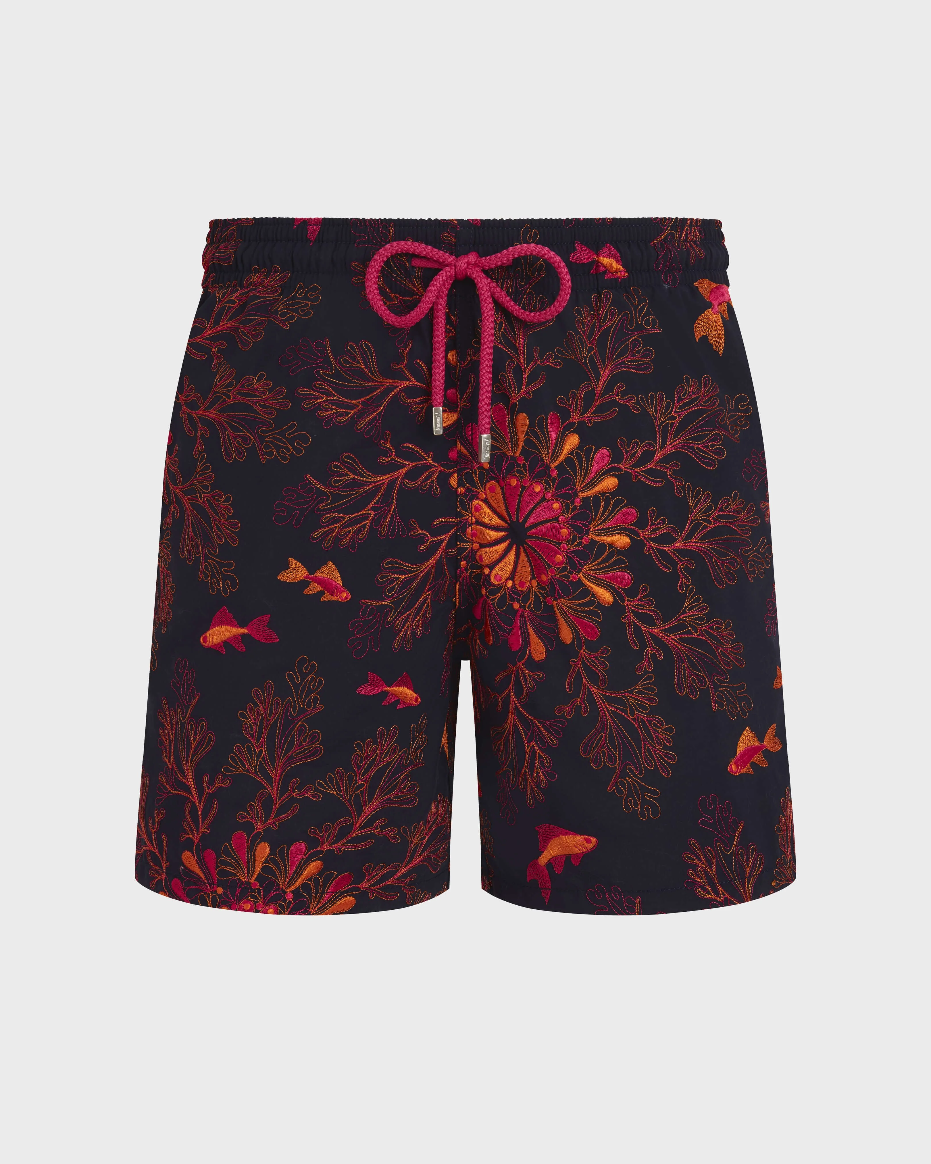 MEN EMBROIDERED SWIM TRUNKS CORAL MANDALA - LIMITED EDITION - 1