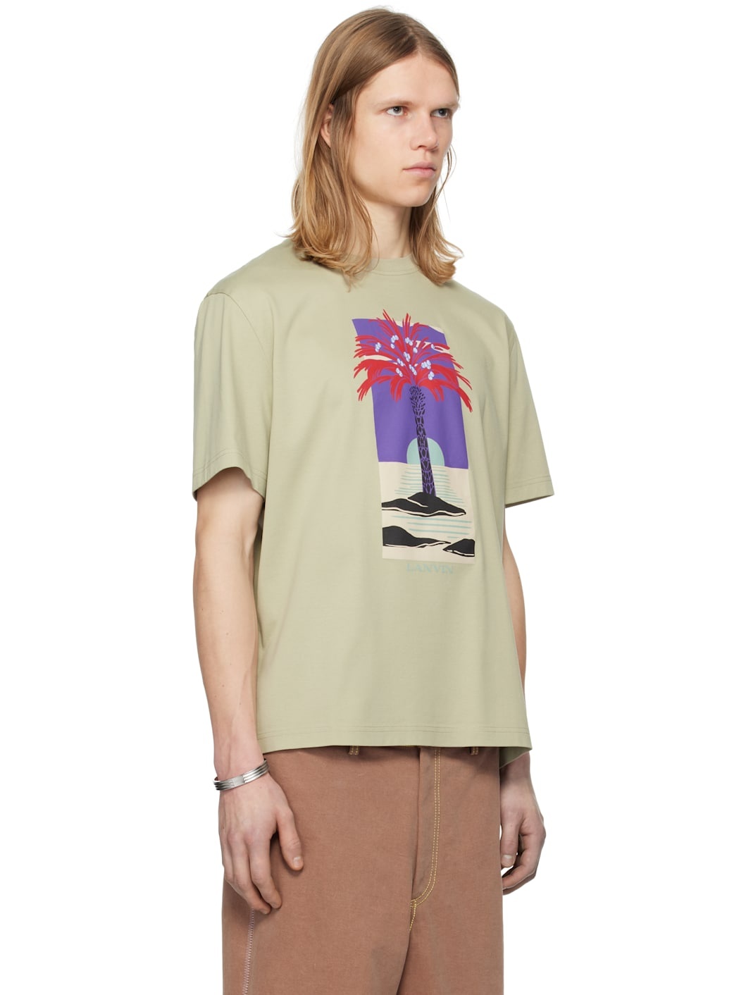 Green Printed T-Shirt - 2