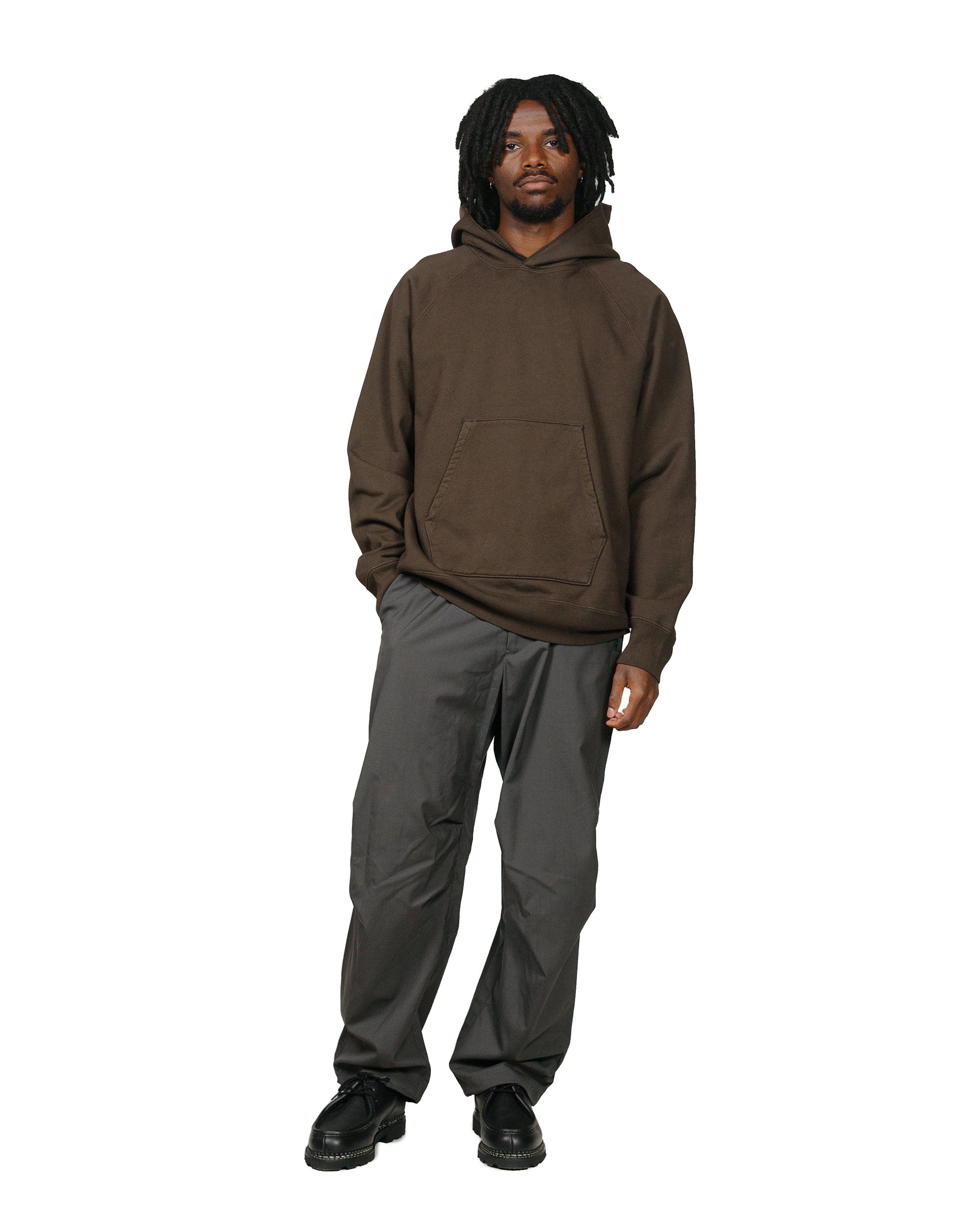 Super Weighted Hoodie Black Olive - 4