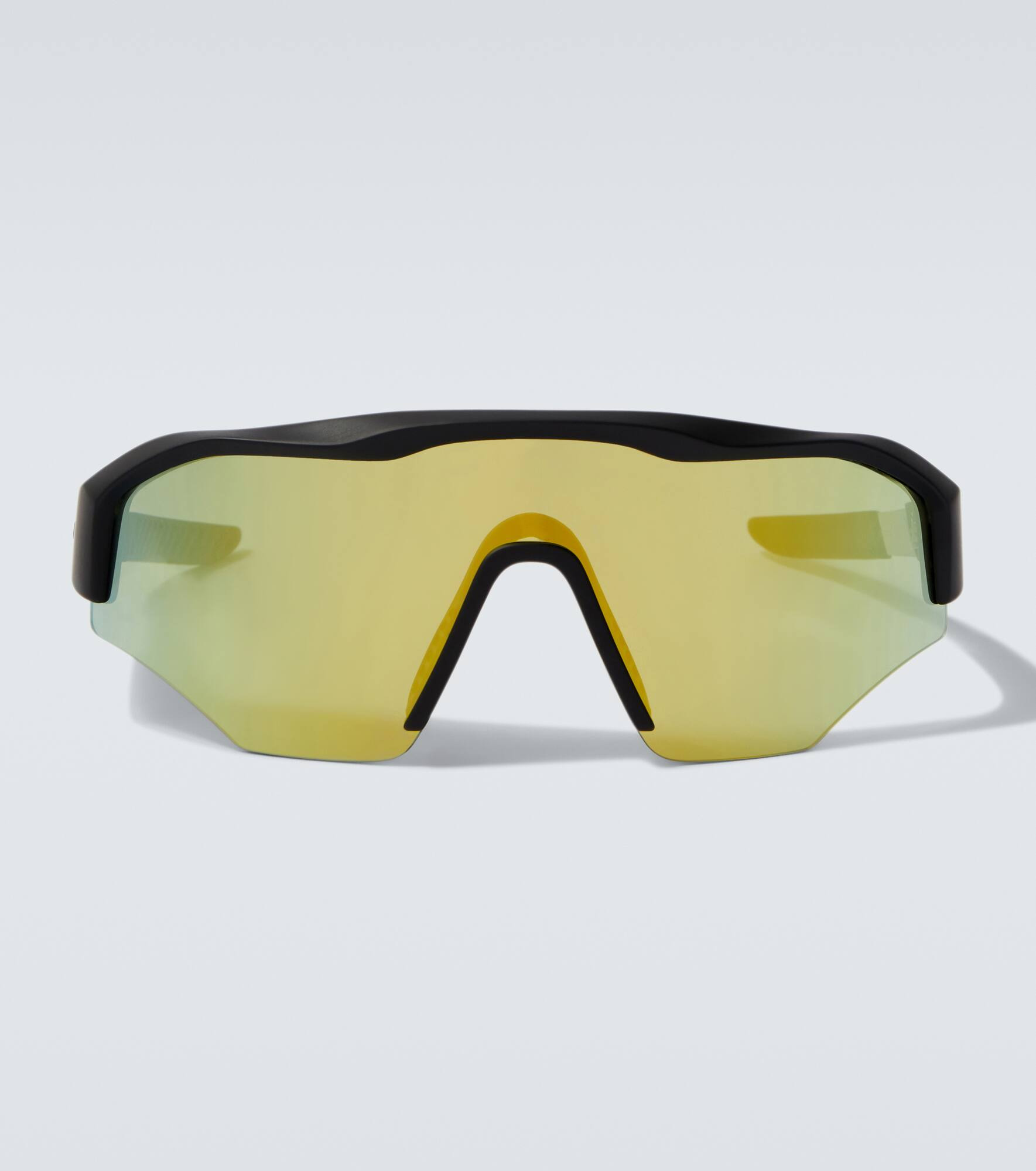 Logo shield sunglasses - 1