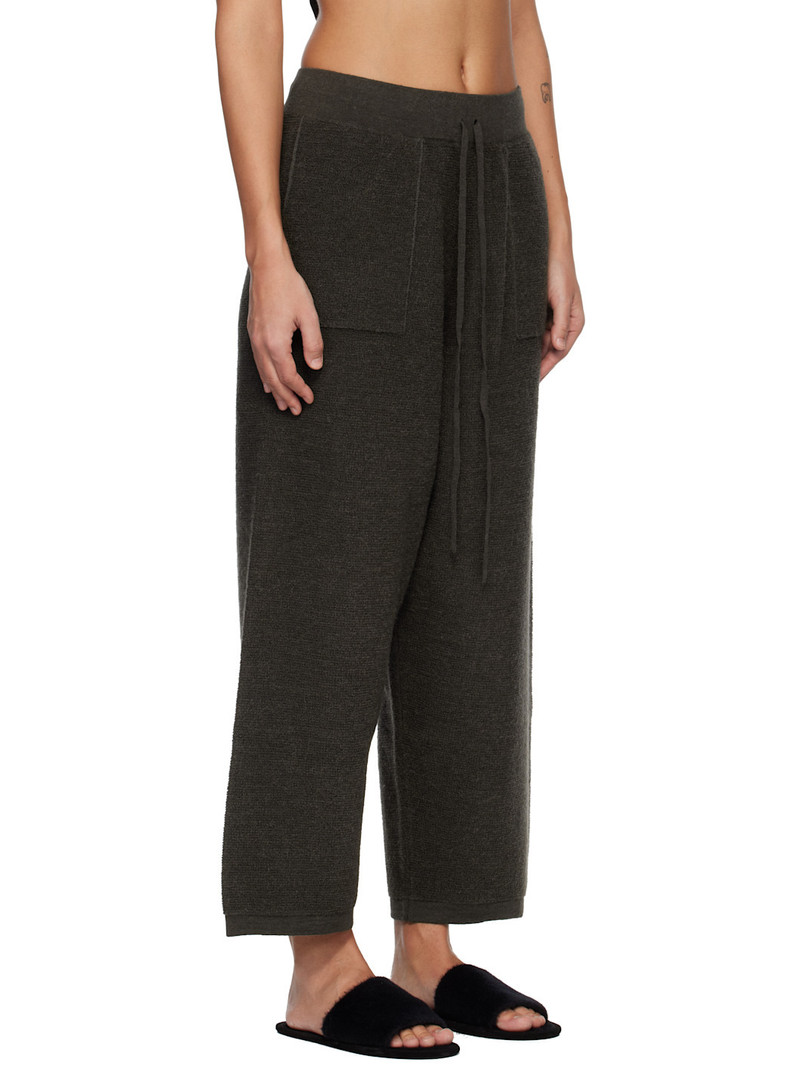 Gray Fine Terry Lounge Pants 2