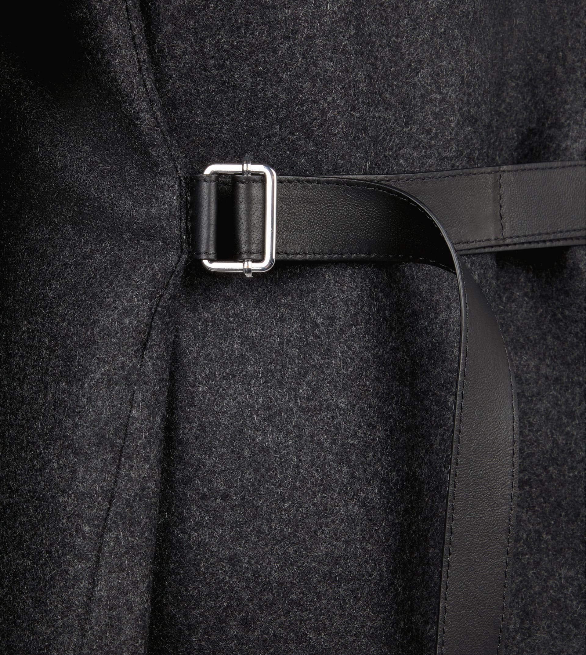 JACKET IN DOUBLE CASHMERE - GREY - 9