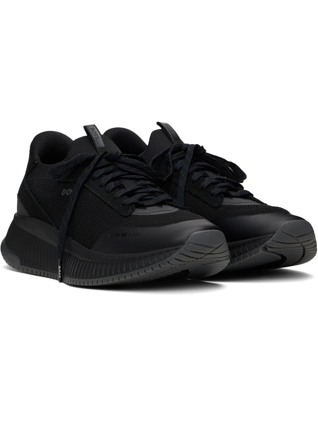 Black TTNM Evo Sneakers - 4