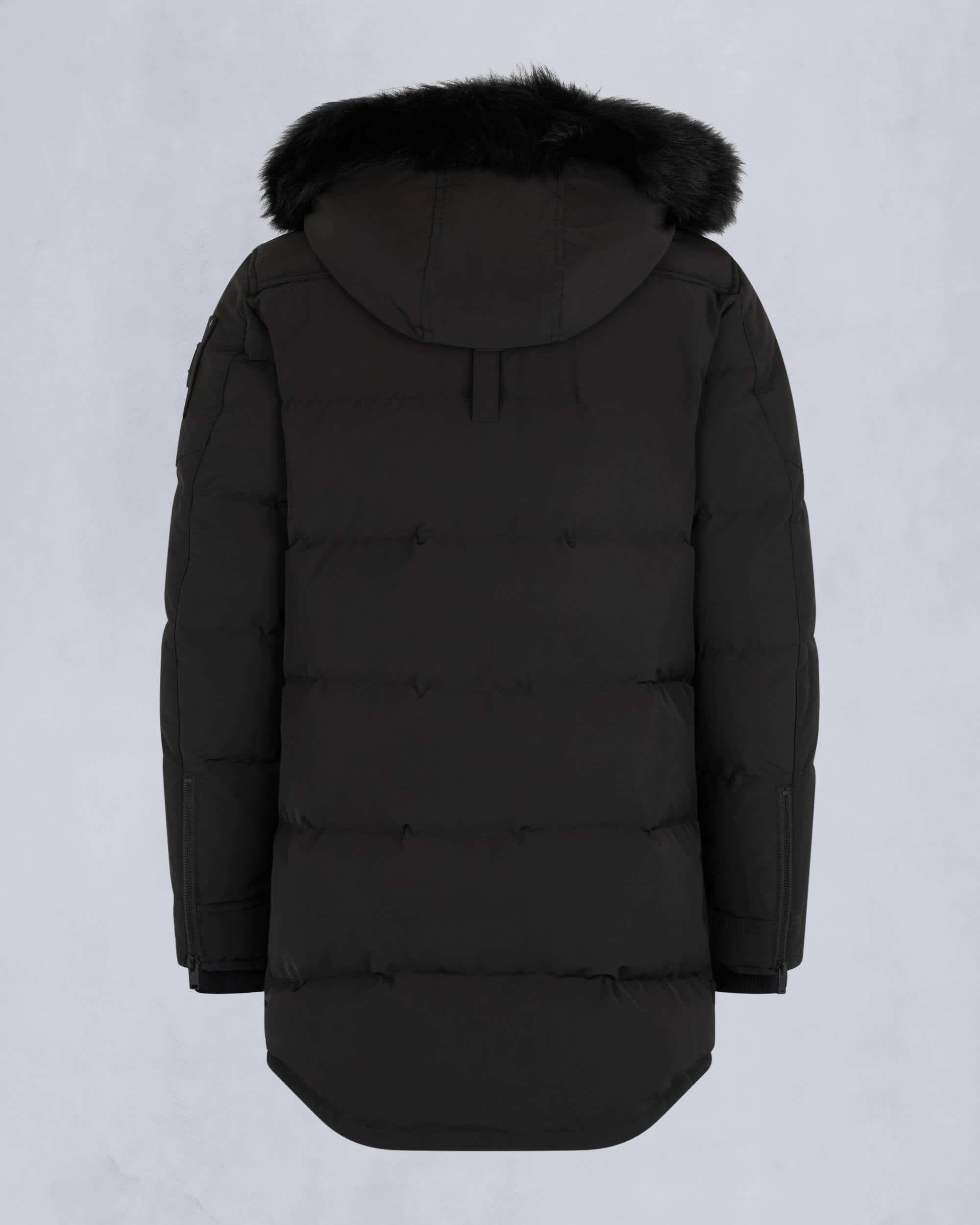 ONYX SHEARLING BIG RIDGE PARKA - 6