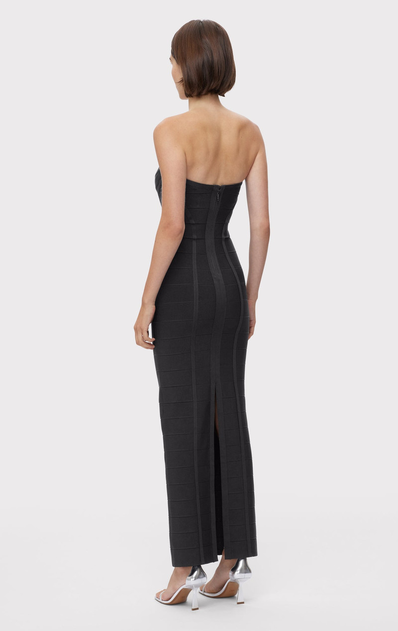 ICON CHEVRON BUSTIER GOWN 7