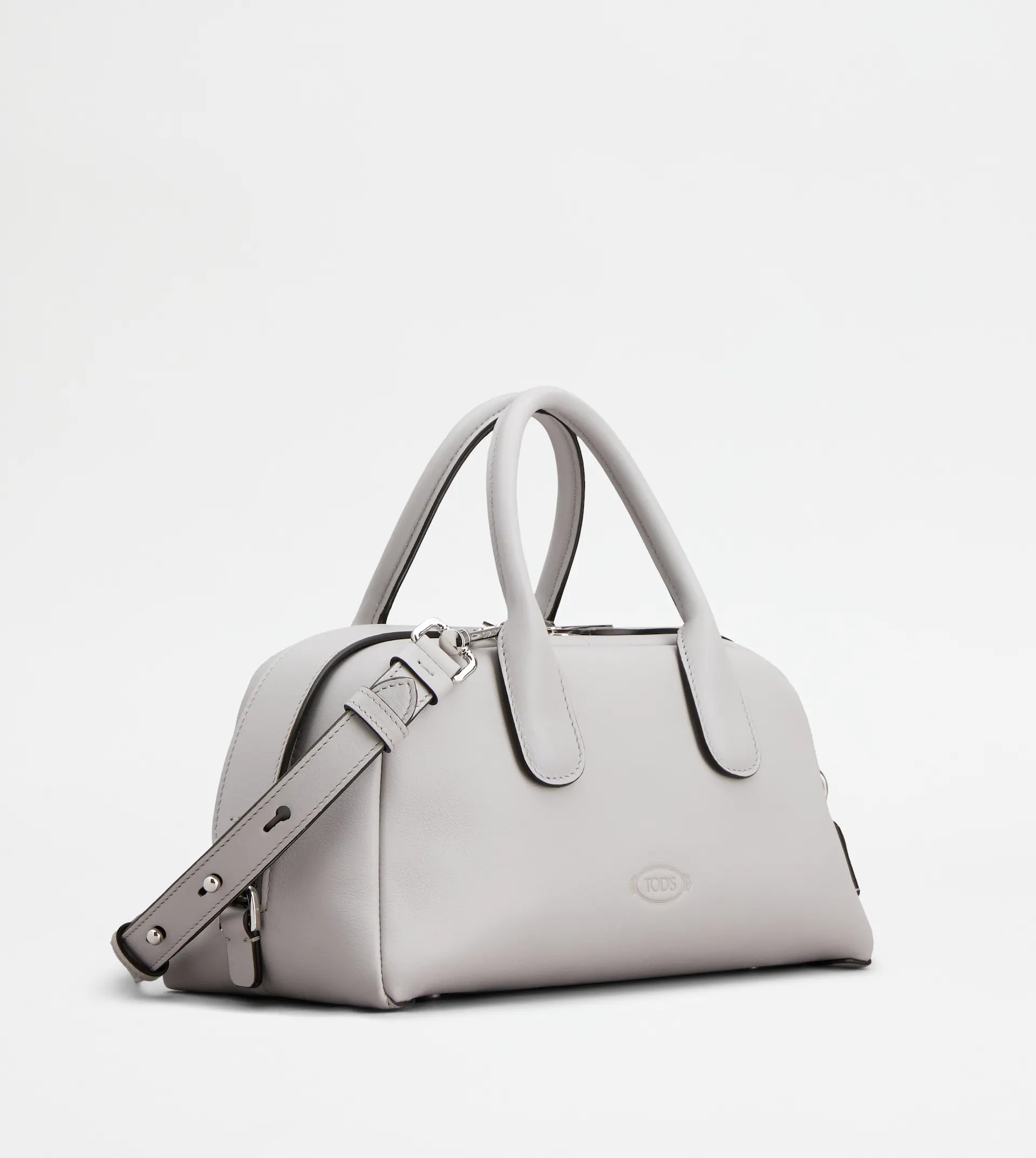 TOD'S DARSENA IN LEATHER SMALL - GREY - 6
