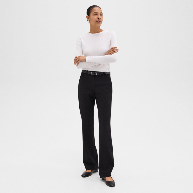 Theory Classic Oblong Belt in Leather outlook