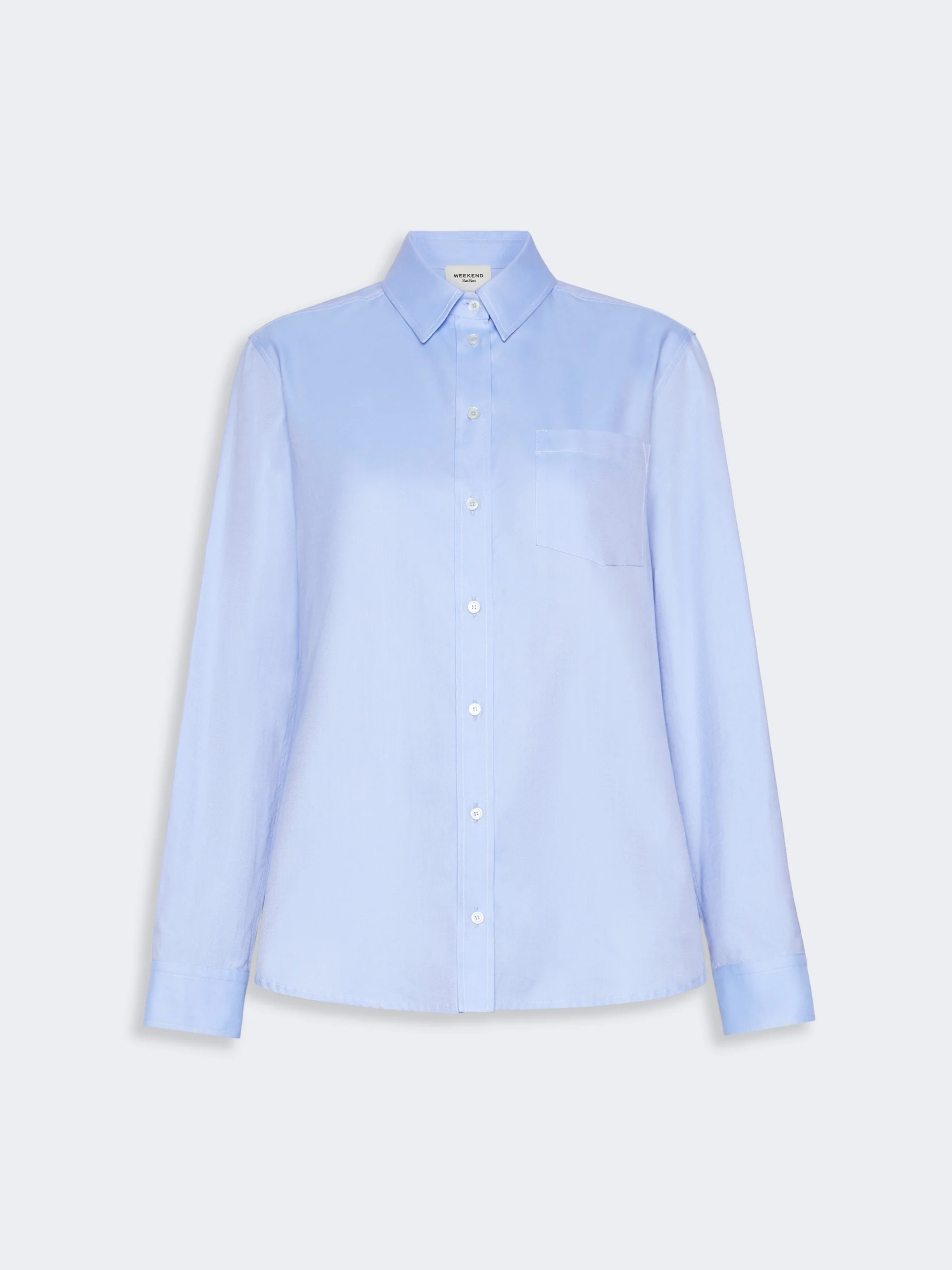 COBALTO Cotton Oxford shirt - LIGHT BLUE - 1