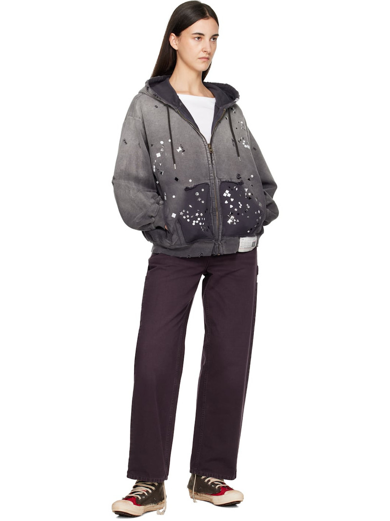 Carhartt Burgundy Pierce Trousers outlook