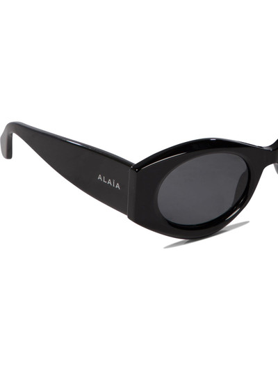 Alaïa Cat-Eye Sunglasses Black outlook