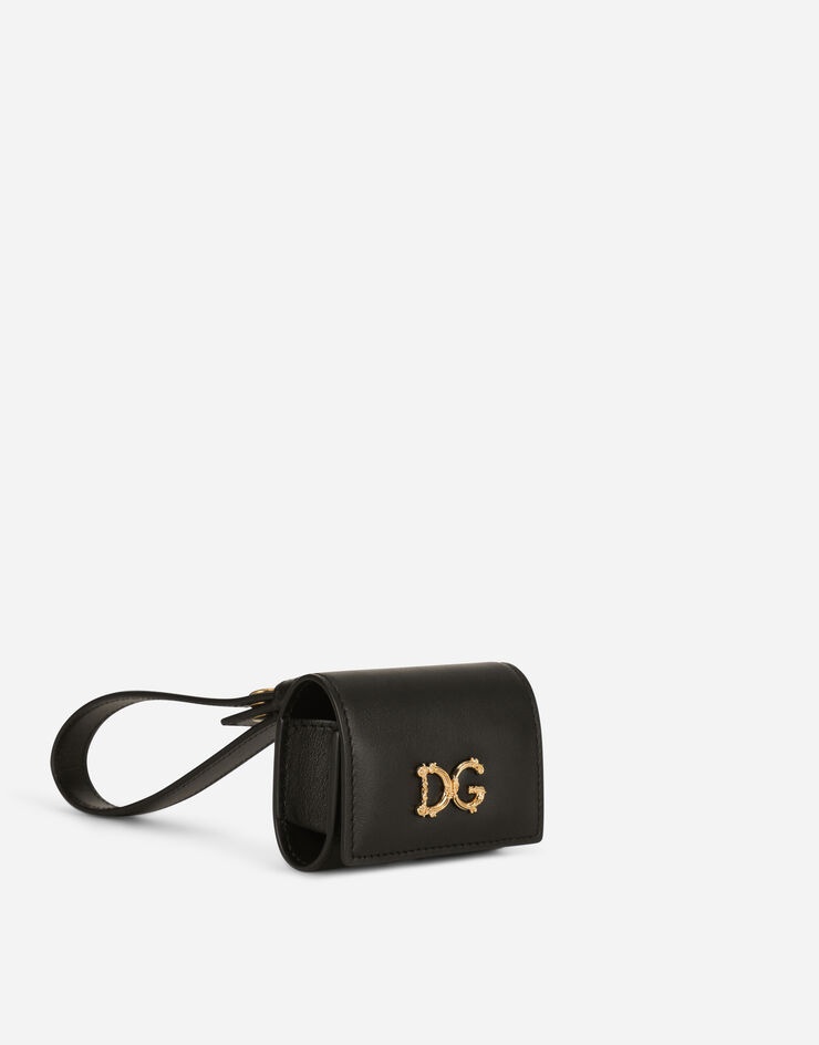 Calfskin airpods pro case with baroque DG logo - 4