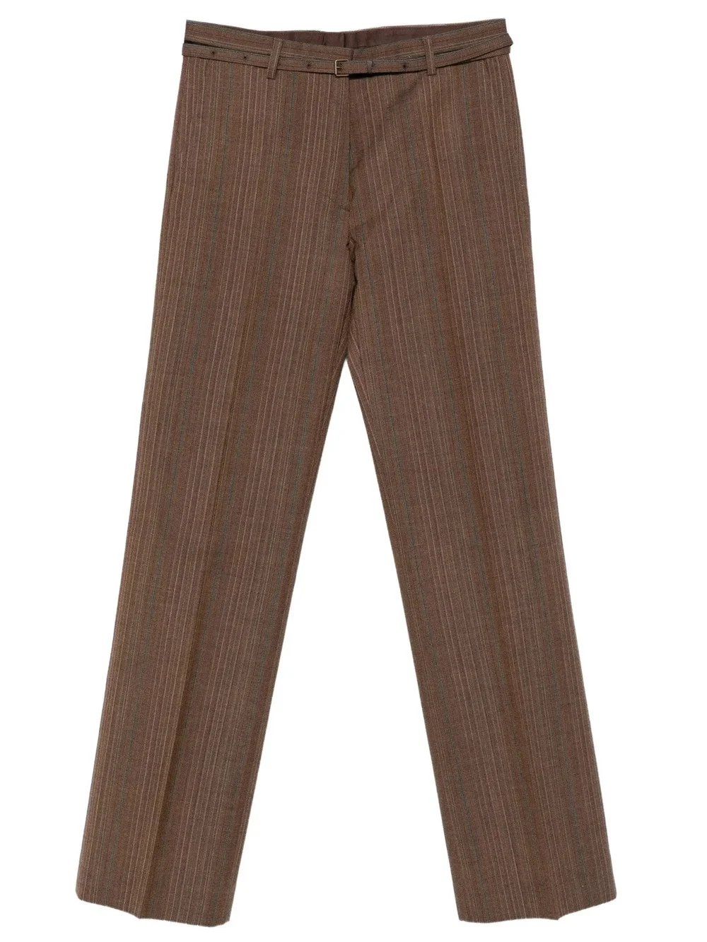 Trousers with a fitted and slightly flared silhouette - 1