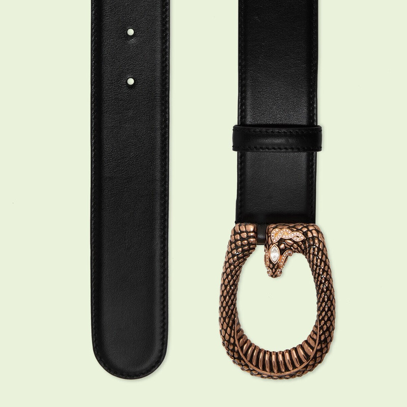GUCCI Belt with G snake buckle outlook