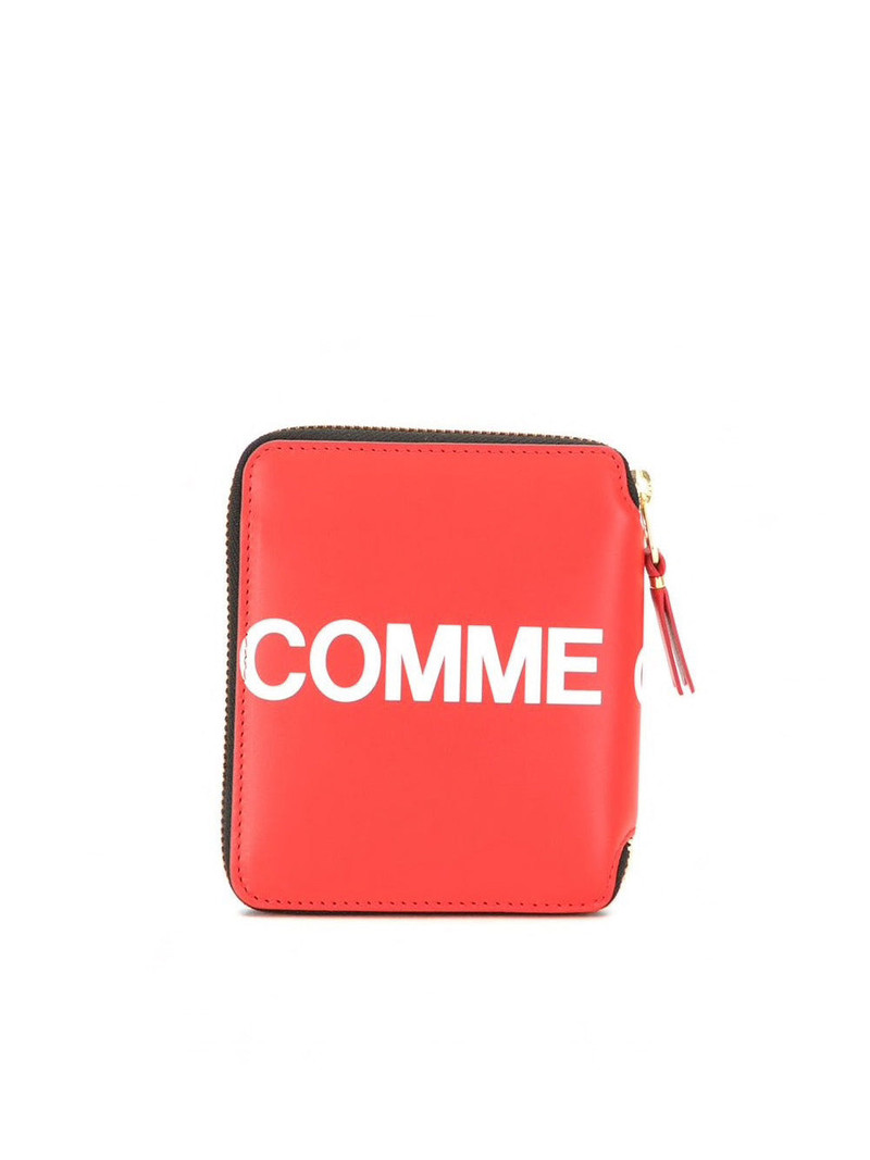 Comme Des Garçons SA2100HL HUGE LOGO WALLET - RED outlook