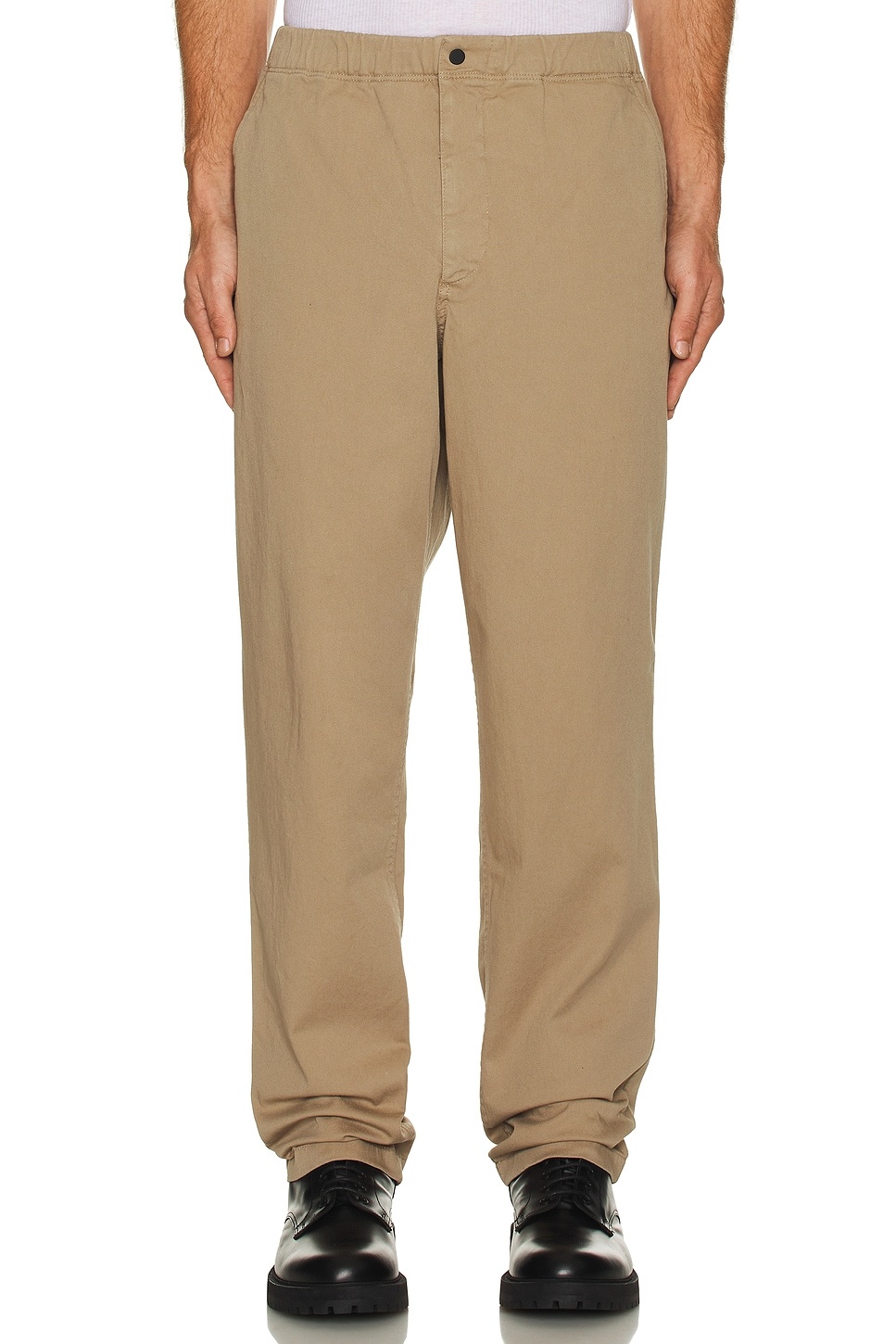 Ezra Relaxed Organic Stretch Twill Trouser - 3