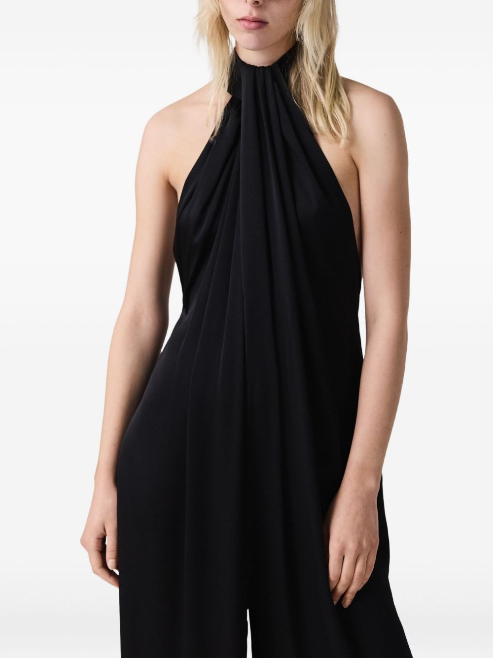 halterneck jumpsuit - 4