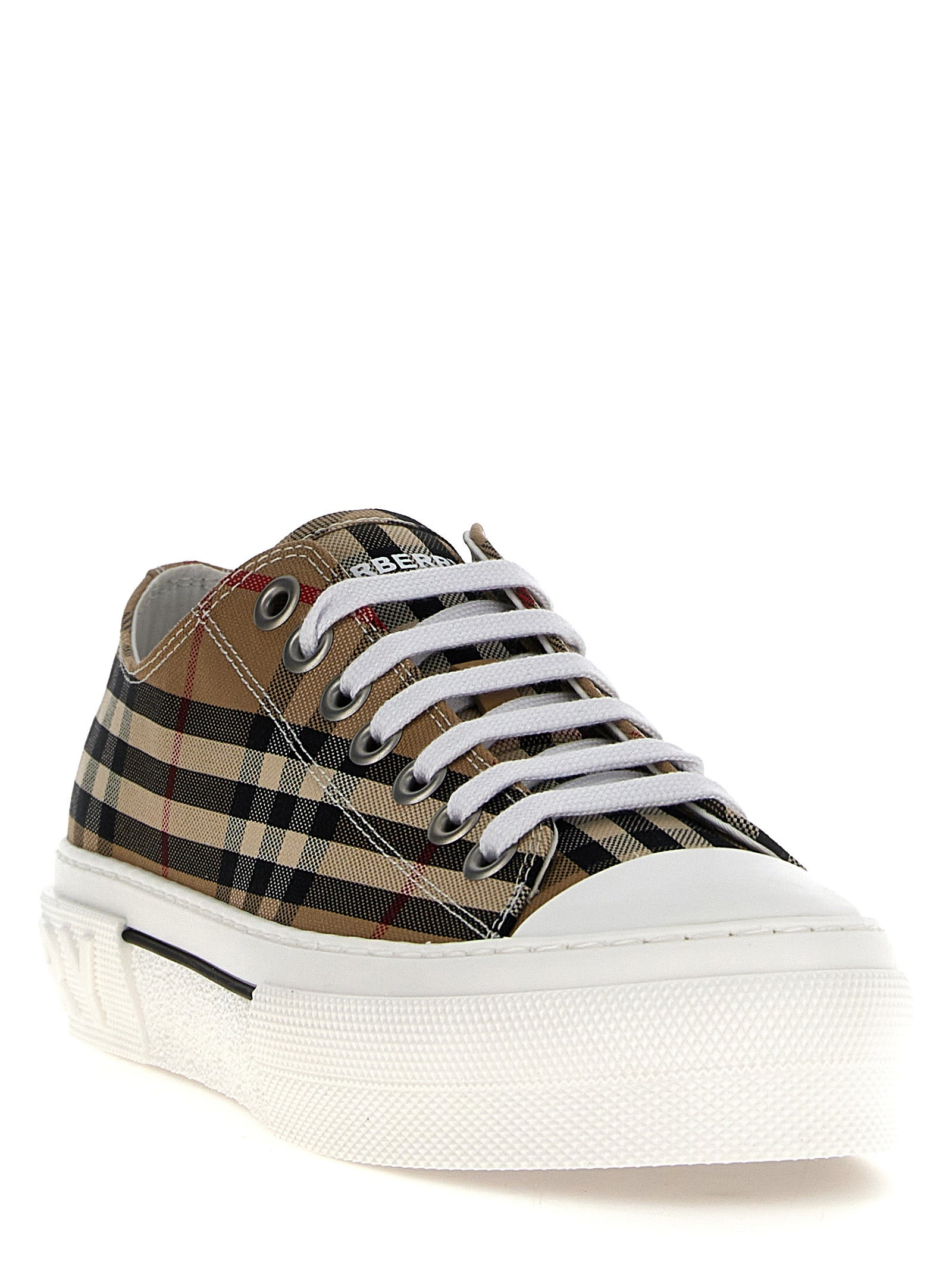 Burberry Men Check Sneakers - 2