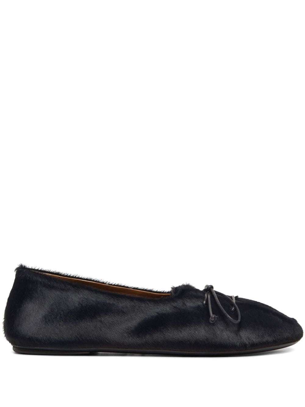 leather ballerina shoes - 1