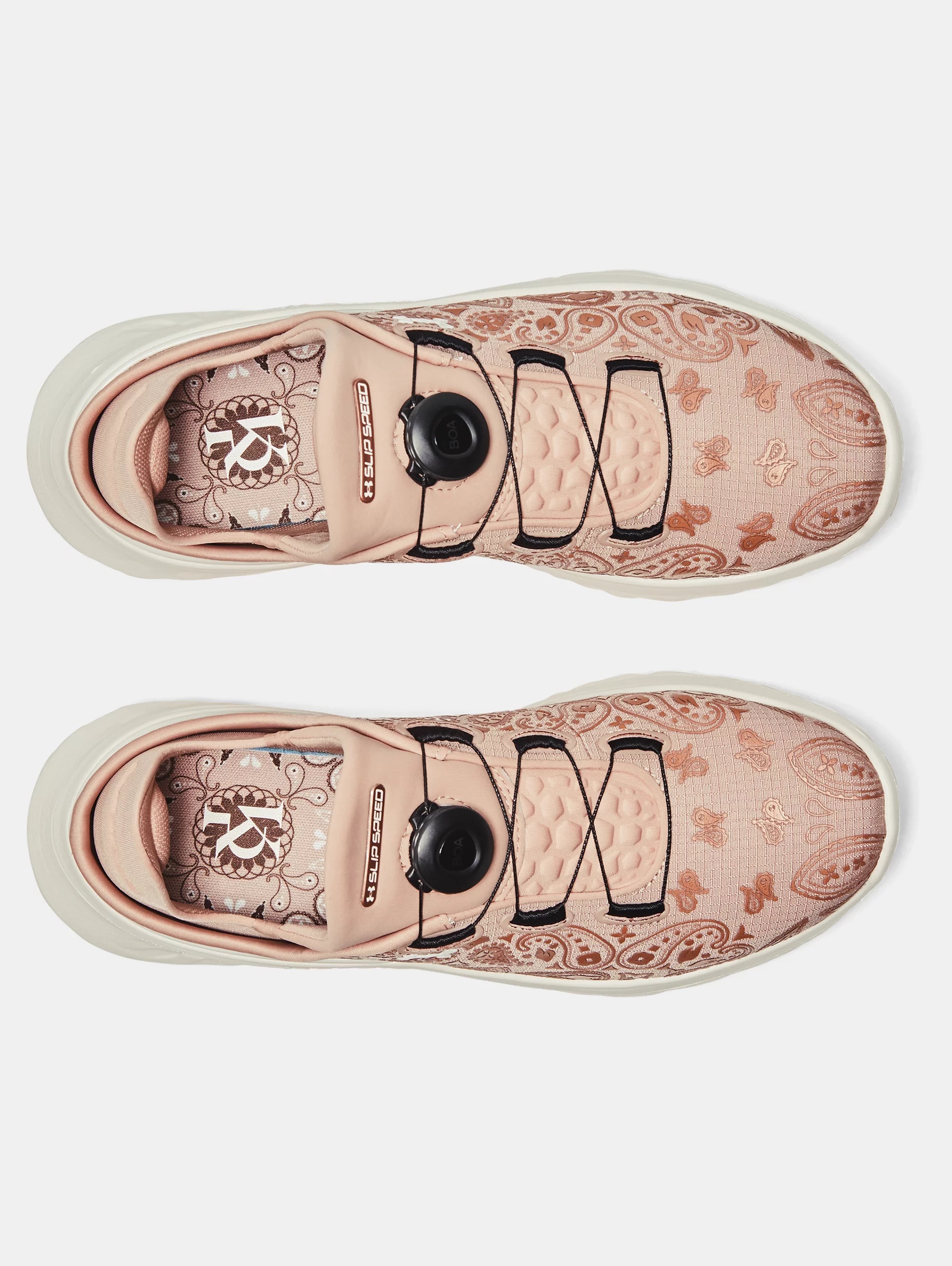 Unisex UA SlipSpeed™ Mega Kelsey Plum Shoes - 3