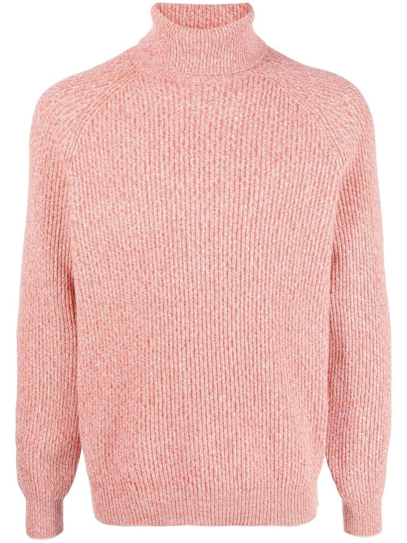 ribbed-knit roll-neck jumper 1