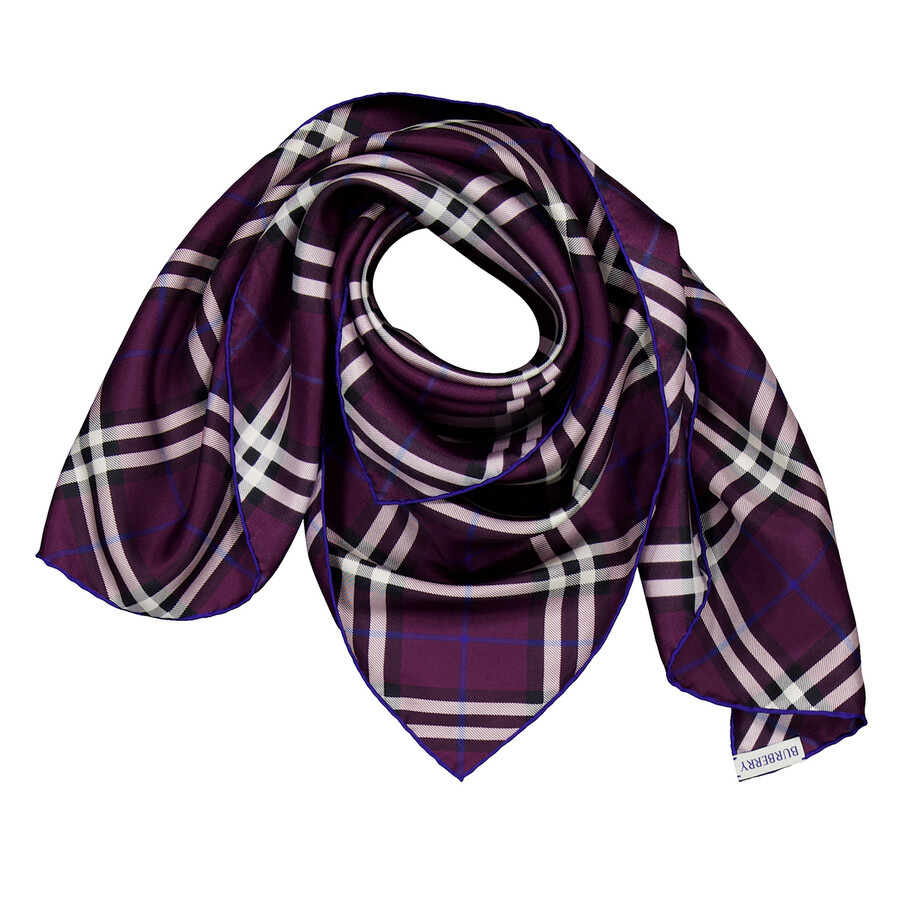 Burberry Nova Check Silk Scarf - 4