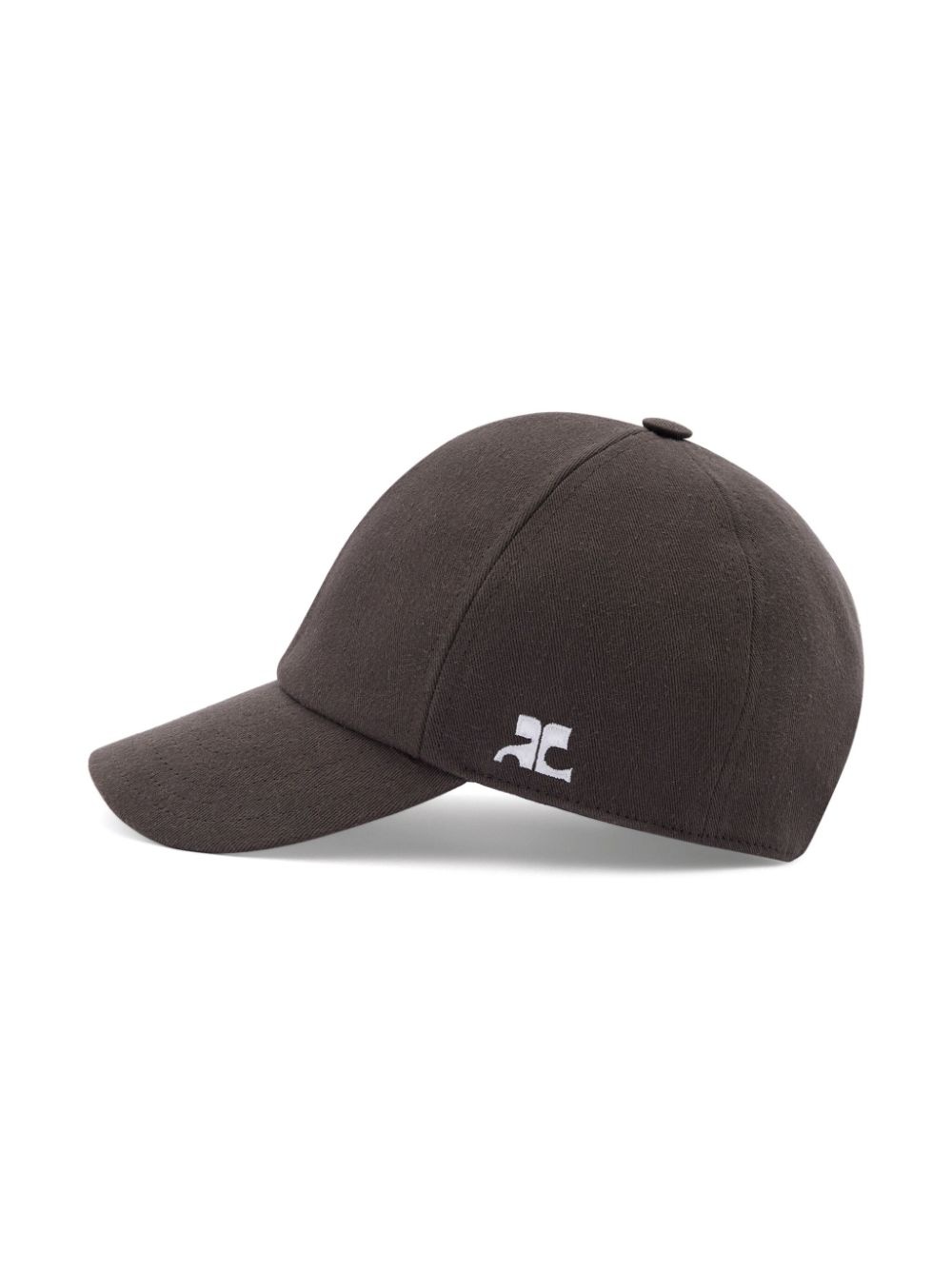logo-embroidered cotton baseball cap - 4