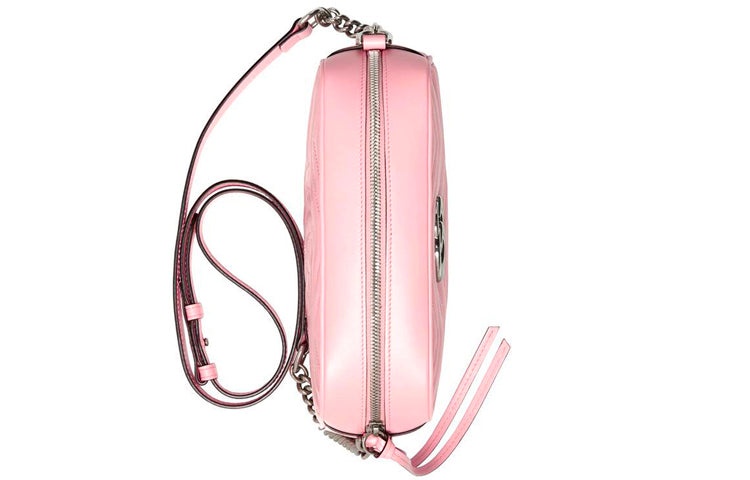 (WMNS) Gucci Marmont Series Bag Small-Size Pink 447632-DTD1Y-5815 - 4