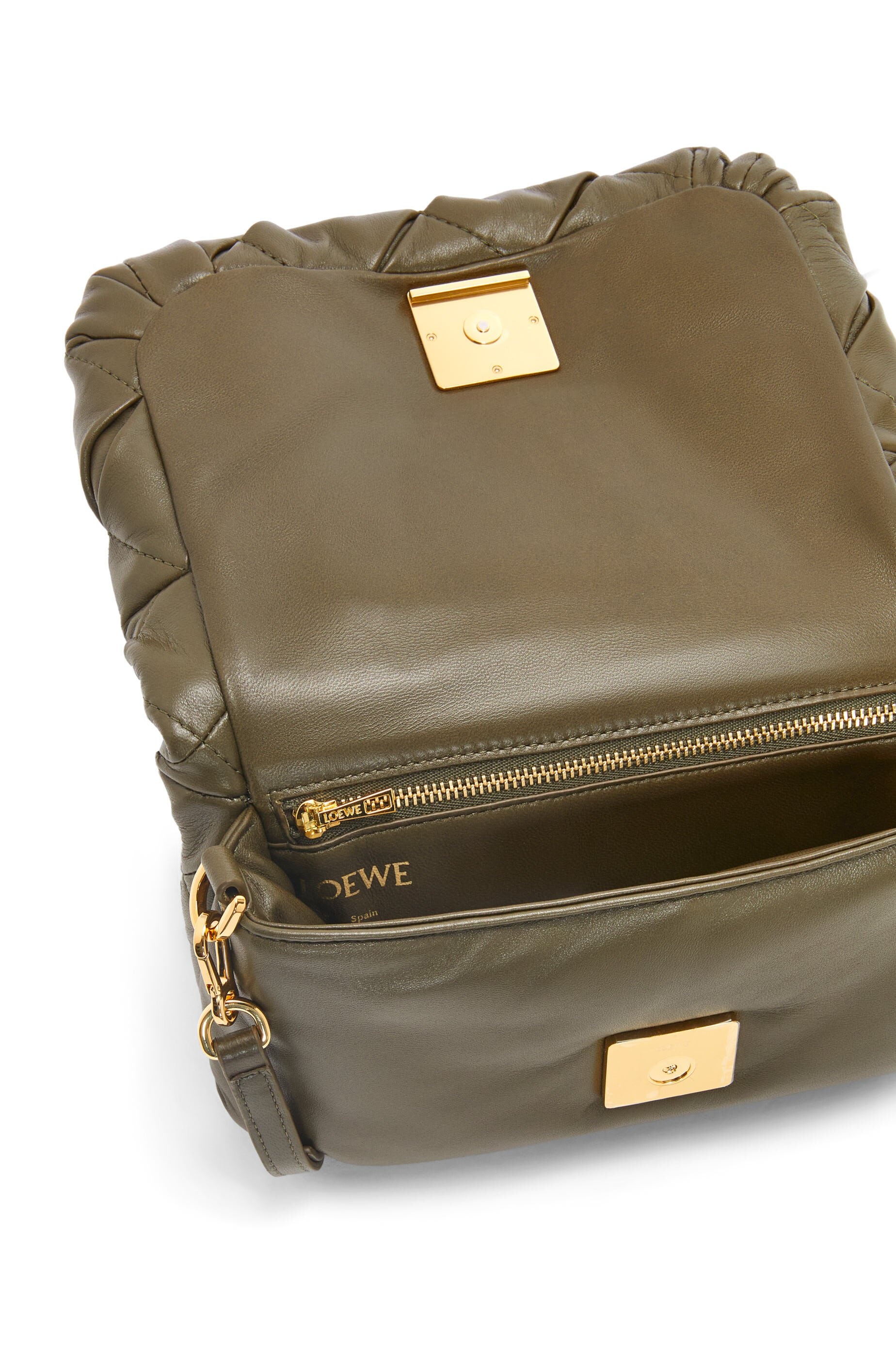 Mini Puffer Goya bag in shiny nappa lambskin - 7