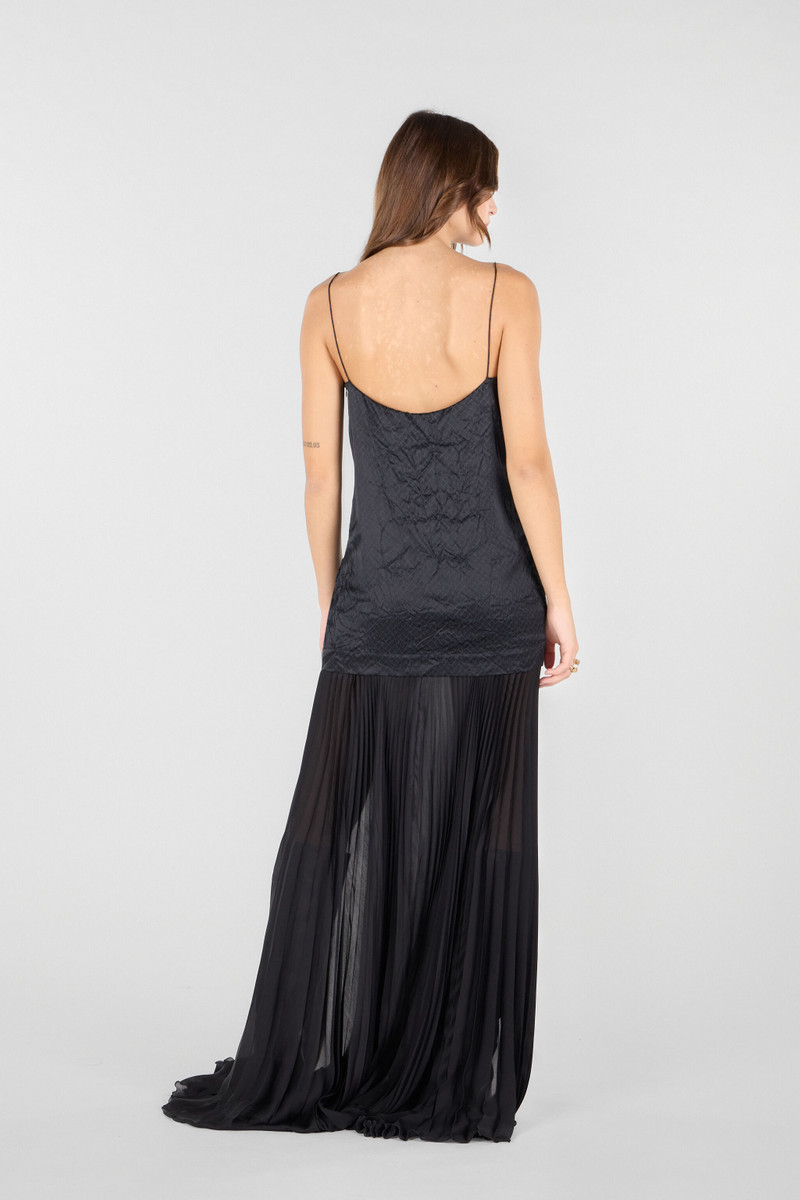 Long Snakeskin-Effect Dress 4